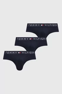 Majtki męskie - Tommy Hilfiger slipy 3-pack męskie kolor granatowy - grafika 1