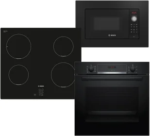 Zestaw AGD do zabudowy Bosch Piekarnik HBA 534EB0 + Kuchenka mikrofalowa BEL623MB3 + Płyta indukcyjna PUG611AA5E - Zestawy AGD - miniaturka - grafika 1