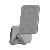 Etui i futerały do telefonów - PanzerGlass empower by ® empower Bank w. Spin Stand 5000mAh Titanium Przezroczysta ochrona ekranu Apple 1 szt. - miniaturka - grafika 1