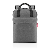 Plecaki - allday backpack M iso – wszechstronny plecak dzienny, do pracy, na zakupy lub na wycieczkę po mieście, srebrny, Rozmiar uniwersalny, sport - miniaturka - grafika 1
