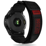 Akcesoria do smartwatchy - TECH-PROTECT SCOUT PRO PASEK DO GARMIN FENIX 3 / 5X / 3HR / 5X PLUS / 6X / 6X PRO / 7X / 7X PRO - BLACK - miniaturka - grafika 1