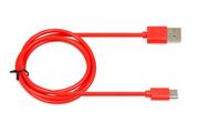Kable USB - iBox Kabel USB IKUMTCR TYP-C 1m 3A Czerwony IKUMTCR - miniaturka - grafika 1