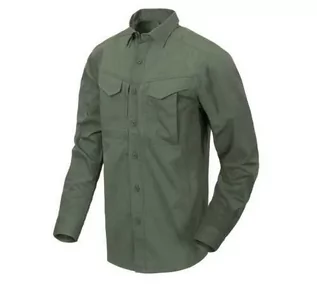 Koszulki i topy damskie - Koszula z długim rękawem Helikon-Tex Defender Mk2 - PolyCotton Ripstop - olive green - grafika 1