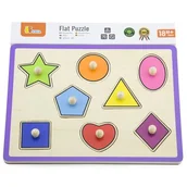 Układanki dla dzieci - Viga Viga Puzzle kształty MS_0935 - miniaturka - grafika 1