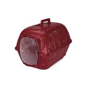 Sprzęt podróżny i transportery dla psów - IMAC IMAC Carry Sport transporter czerwony plastikowe drzwiczki) 80998 - miniaturka - grafika 1