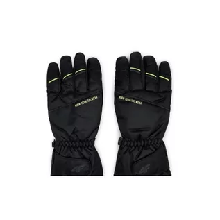 Rękawiczki - Męskie narciarskie rękawice sportowe zimowe 4F Thinsulate AFGLM096-21S - grafika 1