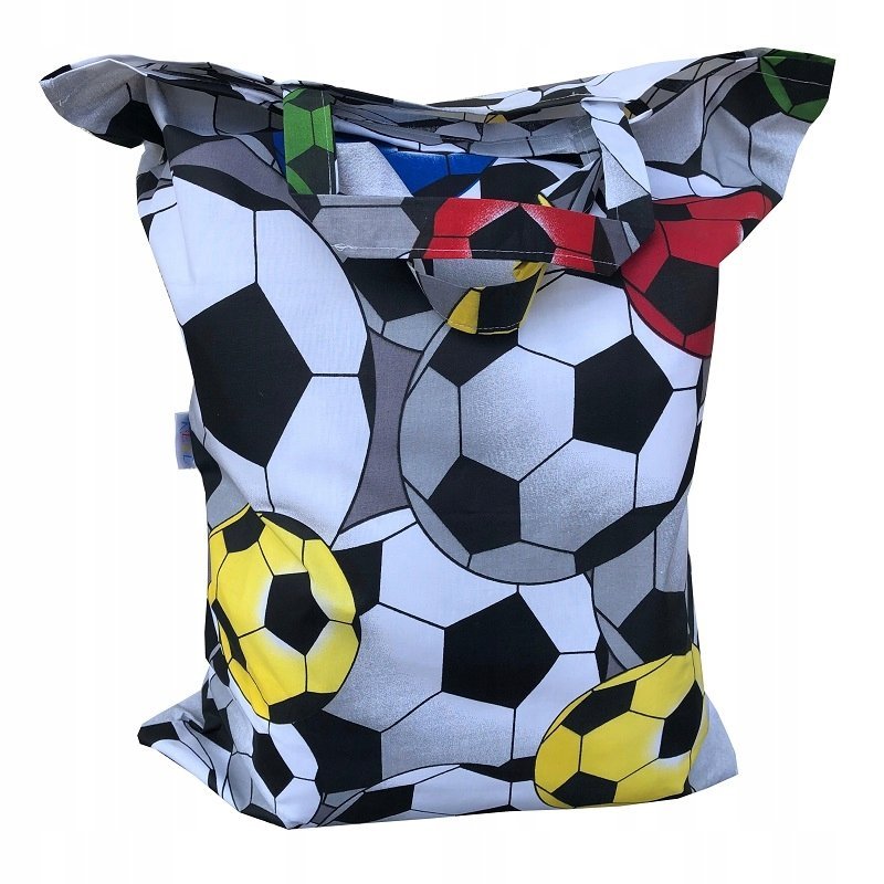 Torba,worek na pościel do przedszkola żłobka 50x60 piłki