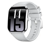 Smartwatch - Maxcom FW74 Aurum Slim Biały - miniaturka - grafika 1