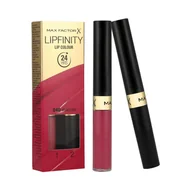 Szminki - Max Factor Lipfinity, Trwała pomadka do ust 2w1, 040 Vivacious, 2,3 ml + 1,9 g - miniaturka - grafika 1