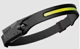Latarka Czołowa Led Czołówka Warsztat Cob Usb - Oświetlenie warsztatowe - miniaturka - grafika 1