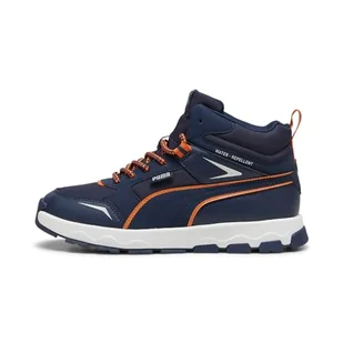PUMA Unisex Evolve Trail Jr Sneaker, Syrop klonowy Club Navy, 6 UK - Buty dla chłopców - miniaturka - grafika 1