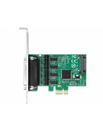 Akcesoria do serwerów - DeLOCK PCIe x1 card to 4 x serial RS-232 with 5V or 12V, interface card SATA power connector - miniaturka - grafika 1