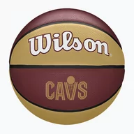 Koszykówka - Piłka do koszykówki Wilson NBA Team Tribute Cleveland Cavaliers brown rozmiar 7 - miniaturka - grafika 1