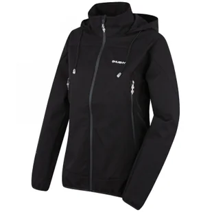 Damska kurtka softshellowa Husky Sonny L Rozmiar: XS / Kolor: czarny - Kurtki i kamizelki sportowe damskie - miniaturka - grafika 1