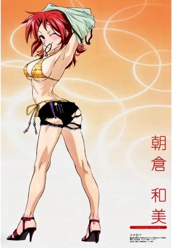 Plakat Magister Negi Magi MSN_002 A2 (custom)