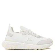 Sneakersy męskie - Sneakersy KARL LAGERFELD KL52440 Biały - miniaturka - grafika 1