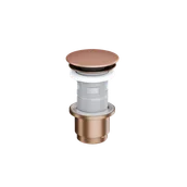 Korki do umywalek - Excellent Korek klik-klak umywalkowo-bidetowy, miedziany, terracotta mat - miniaturka - grafika 1