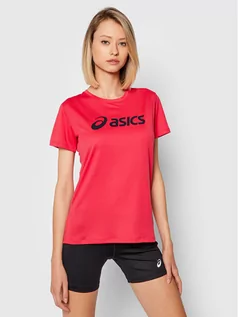 Koszulki i topy damskie - Asics T-Shirt Core 2012C330 Różowy Regular Fit - grafika 1