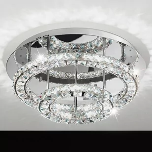 Eglo plafon sufitowy kryształowy 1pł TONERIA 39003 - Lampy sufitowe - miniaturka - grafika 1