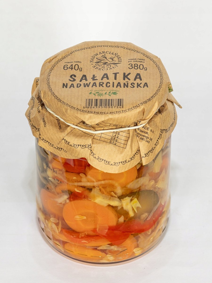 Sałatka Nadwarciańska 730 ml / 640 g