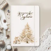 Notesy i bloczki - NOTATNIK Pamiętnik Bożonarodzeniowy Personalizowany - miniaturka - grafika 1