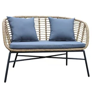 Ławka Danielle beżowa PATIO - Ławki ogrodowe - miniaturka - grafika 1