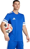 Koszulki męskie - Koszulka męska adidas Squadra 25 niebieska JG5826 L - miniaturka - grafika 1
