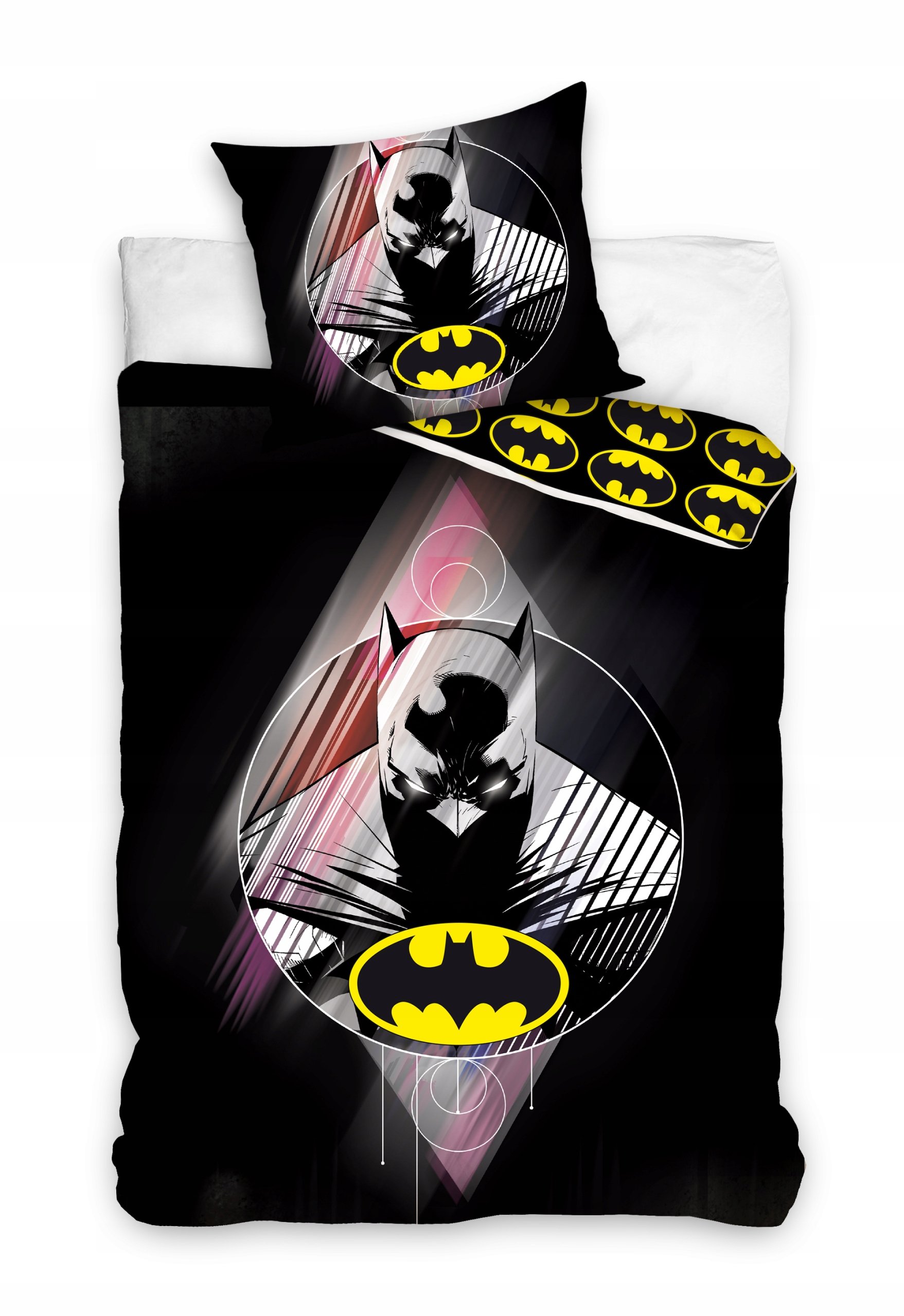 pościel dziecięca Batman 140x200 bawełna
