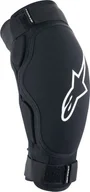 Kurtki rowerowe - Alpinestars Ochraniacze na łokcie ALPINESTARS A-IMPACT PLASMA PRO ELBOW PROTECTORS, Black White, Ochrona level 2 Rozmiar: M - miniaturka - grafika 1
