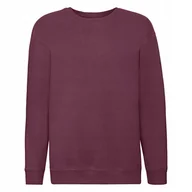 Bluzy dla dziewczynek - Bluza Dziecięca Set-In Sweat Burgundowy r. 5-6(116) - miniaturka - grafika 1