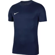 Odzież sportowa dziecięca - Nike, Koszulka dziecięca, Park VII Boys BV6741 410, granatowy, rozmiar XL - miniaturka - grafika 1