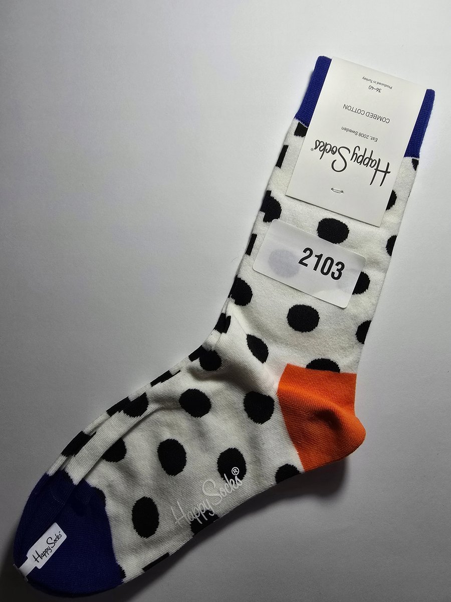 Kolorowe skarpety Happy Socks unisex rozmiar 36-40 (2103)