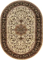 Dywany - Dywan ROYAL ADR owal wzór 521 karmelowy beżowy 200x290 cm - miniaturka - grafika 1