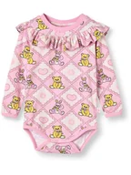 Body dla niemowląt - Småfolk Body w kolorze jasnoróżowym - miniaturka - grafika 1