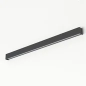 Lampy ścienne - Nowodvorski Kinkiet STRAIGHT WALL LED GRAPHITE L 122cm T8 22W grafit 7560 - miniaturka - grafika 1