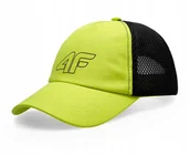 Czapki damskie - Czapka Z Daszkiem 4F Hjl22 Jcam004 Limonka 53-57Cm - miniaturka - grafika 1