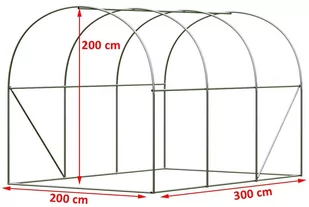 Woliera dla kota psa 2x3m - Szklarnie ogrodowe - miniaturka - grafika 1