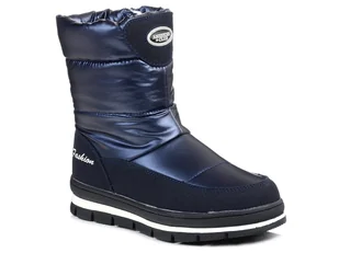 Buty zimowe dziecięce śniegowce ocieplane AmericanClub XD 110/23 -33 - Śniegowce damskie - miniaturka - grafika 1