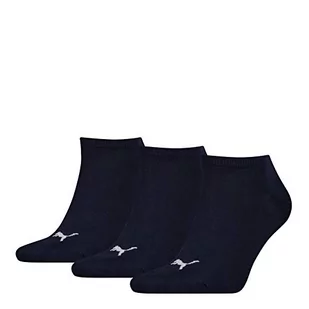 Puma męskie skarpety UNISEX SNEAKER PLAIN 3P, granatowe, 6-8 (opakowanie 3) - Skarpetki damskie - miniaturka - grafika 1