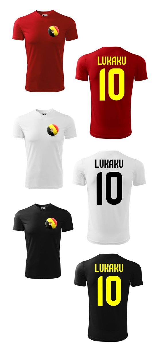 Treningowa Koszulka BELGIUM Romelu LUKAKU 10 jr