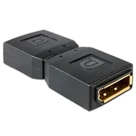 Adaptery i przejściówki - Delock Adapter DisplayPort(F)-&gt;DISPLAYPORT(F) BECZKA 65374 - miniaturka - grafika 1