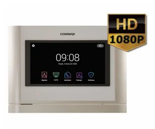 Commax CDV-70MF DARK SILVER Monitor 7" z serii "Fine View HD" z doświetleniem LED CDV-70MF DARK SILVER - Wideodomofony - miniaturka - grafika 6
