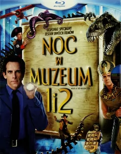 Noc w muzeum + Noc w muzeum 2: Ucieczka z wystawy Pakiet - Komedie Blu-Ray - miniaturka - grafika 1