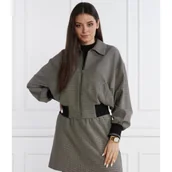 Bluzy damskie - Tommy Hilfiger Bluza MINI CHECK BOMBER JACKET | Regular Fit - miniaturka - grafika 1