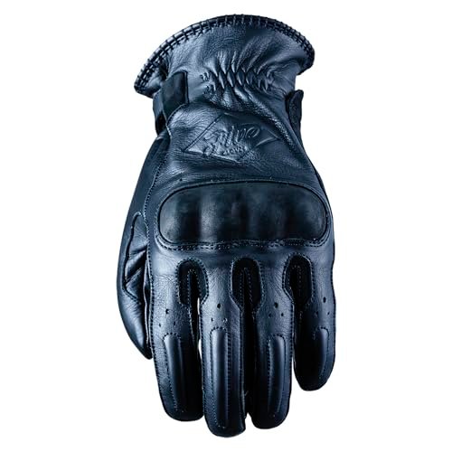 FIVE 830400 Zatwierdzone rękawice motocyklowe 1KP, OKLAHOMA, czarne, S