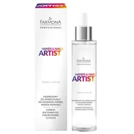Akcesoria do paznokci - Farmona Professional Hands & Nails Artist ekspresowy żel zmiękczający do usuwania skórek wokół paznokci 50ml - miniaturka - grafika 1