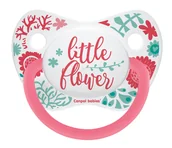 Smoczki uspokajające - Canpol babies Canpol Smoczek siliknowy anatomiczny Wild Nature 0-6 m-cy : Kolor - Różowy - miniaturka - grafika 1