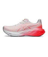 Trampki damskie - ASICS Novablast 4, Trampki damskie, White Sunrise Red, 39.5 EU - miniaturka - grafika 1