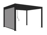 Garaże i wiaty - Pergoline Roleta przeciwsłoneczna do pawilonów Trumpf i Superior (Antracytowy, 3 m) - miniaturka - grafika 1
