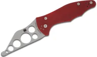 Scyzoryki - Spyderco Yojimbo 2 G-10 Czerwony Trener C85TR2 - miniaturka - grafika 1